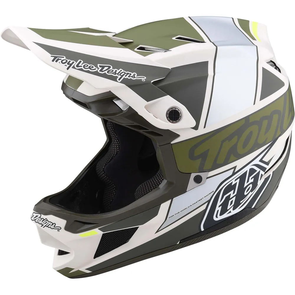 Troy Lee Designs Troy Lee Designs D4 Composite Full Face MIPS MTB Helmet Team Military
